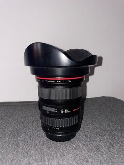 Predám Canon ef 17-40mm f4/L - 4