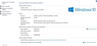 Intel i7 7700, 12GB RAM DDR4, WIN10Pro - 4
