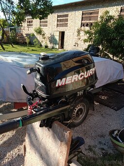 Lodný motor mercury - 4
