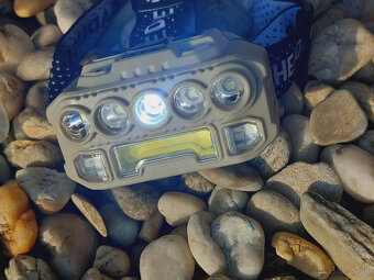 LED čelovky so senzorom pohybu a samostatným zdrojom - 4