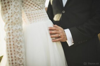 Svadobné šaty čipka a tyl - 4