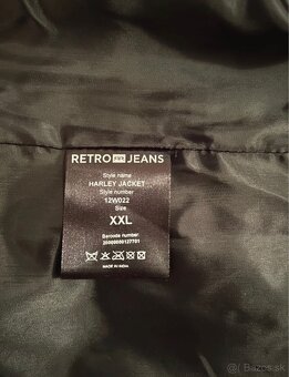 Kožená bunda Retro Jeans - 4