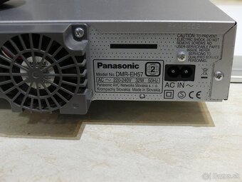 Panasonic DMR-EH57 – DVD rekordér s HDD - 4