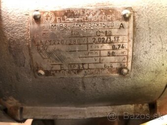 Predám obuvnícku brúsku Baťa PS Partizánske TYP 04218P7 - 4