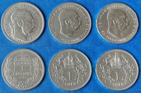 Strieborné mince Slovenský štát a František Josef I. - 4