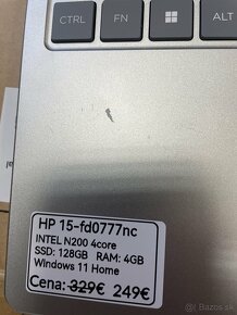 Predám notebook HP 15-fd0777nc Silver - 4