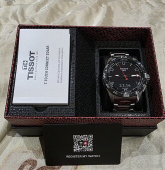 Smart Hodiny Tissot T-Touch Connect Solar Tiatnium - 4