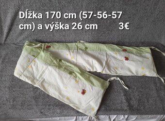 Mantinely na detskú postieľku - 4