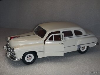 Predám kovový zberateľský model auta, veterána, GAZ - 12 ZIM - 4