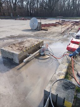 Jadrové vŕtanie a rezanie betónu - 4