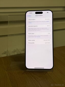 Dobrý deň Ponúkam na predaj iPhone 15 PRO MAX 256GB Natural - 4