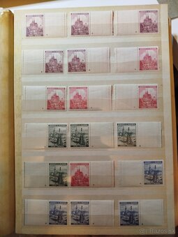 Protektorát Čechy a Morava - partia známok - 4