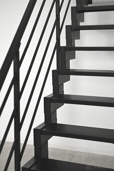 Kovové interiérové schody Modulario MINI - 4