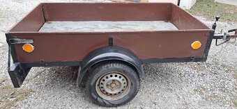 Prívesný vozík 2x1,2 m - 4