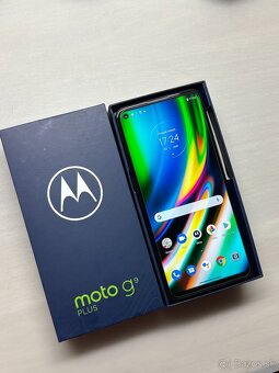 MOTOROLA G9 PLUS 128GB modrá - 4
