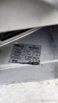 Predam pohon posuvnej brany Nice RB500HS - 4