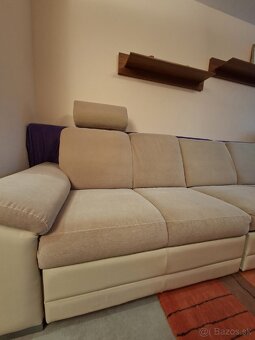 Krémový gauč - 4