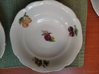 Porcelánové misky s ovocím retro - 4