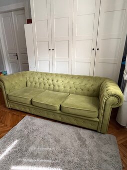3-sedačka Chesterfield - 4