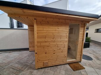 Exteriérová sauna - 4