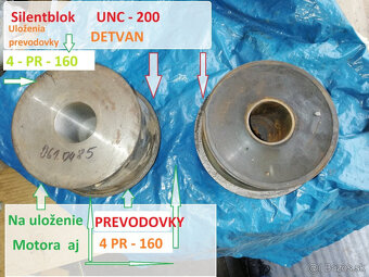 unc200, unk 320, lkt120 náhradné diely - 4