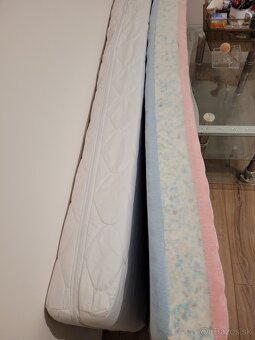 Matrace, set 2 ks, 18 cm, 90x200 cm, TAMIA - 4