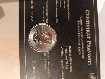 Investična platina a striebro wienerphilharmony - 4