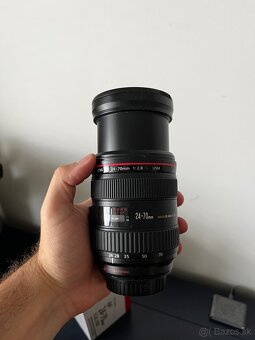 Canon EF 24-70mm f/2.8L USM (Mark I) – na opravu alebo ND - 4