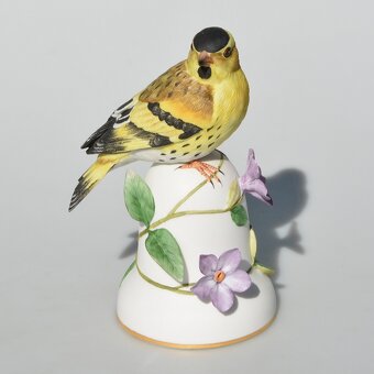 predané Veľké porcelánové zvončeky - Vtáčiky - 4