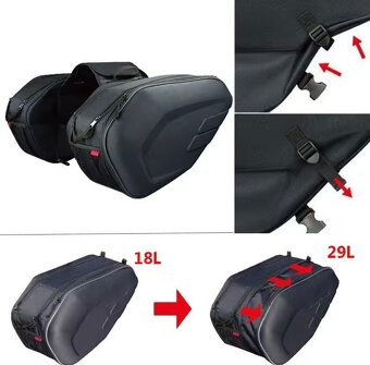 Nové bočné moto tašky - 4