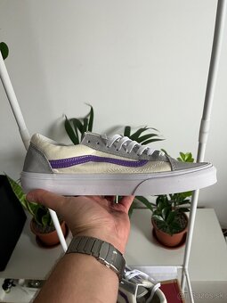 Vans Old Skool 43 fialové sivé nové - 4