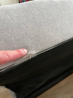 REZERVOVANÉ Predám gauč s rozkladom a úložným priestorom - 4
