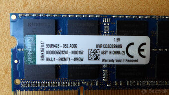 ♦️ So-DIMM - 2x 8 GB - DDR3 - do notebooku ♦️ - 4