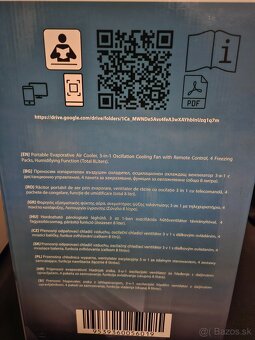 Zvlhčovač,ventilátor a chladič Air Cooler Smart Fresh 3 in 1 - 4