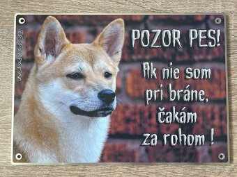 Tabuľky pozor pes - 4