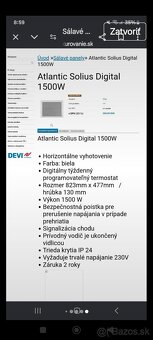 Atlantic solius lcd,wifi,el.ohrievače - 4