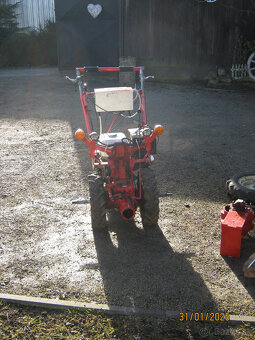 dvojkolesový malotraktor 15 koní-MF-70-mulčovač - 4