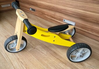Drevené odrážadlo: trojkolka aj balance bike v jednom - 4