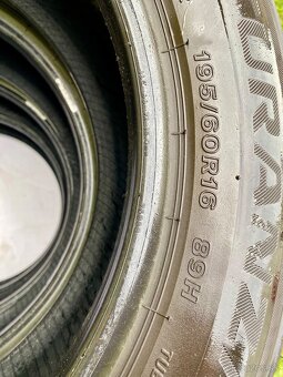 195/60 r16 letné BRIDGESTONE 89H - 4