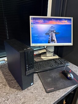 Počítač DELL.Intel i3-6100 2x3,70GHz.8gb ram.256gb SSD - 4