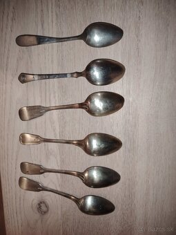 Staré lyžičky Wenzel Bachmann & Co - 4