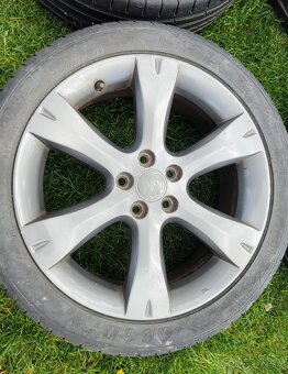 Predám sadu 4 ks originálne hliníkové disky SUBARU R17 - 4