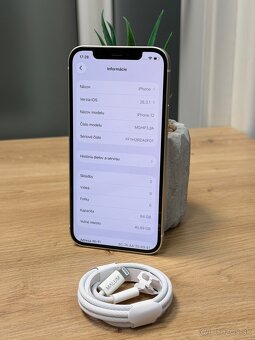 Apple iPhone 12 64GB - ZÁRUKA / NOVÁ BATÉRIA - 4