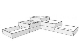 Vyvýšené betónové záhony - 4