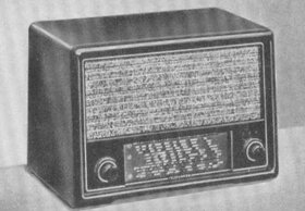 1942 Radio Telefunken- super 154 GWK  skelet - 4