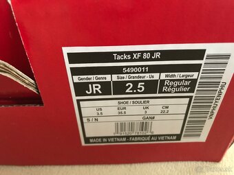 Korcule CCM XF80 Junior vel. 35,5 - 4