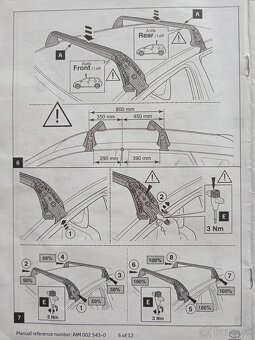 Strešný nosič na Toyota Auris - 4