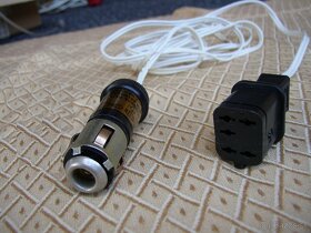 Soviecky napájací 12V kábel do auta k pripojeniu ruského TV - 4