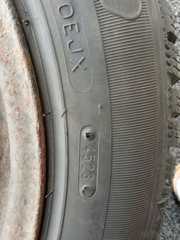 Predám 4ks zimne gumy 205/55/R16 na diskoch - 4