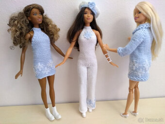 katáby šaty klobúky čiapky pre bábiky barbie ken stacie skip - 4